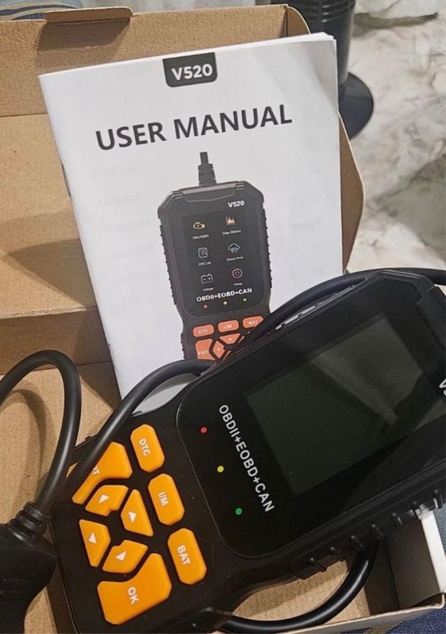 Máquina de diagnóstico V520 OBDII+EOBD+CAN