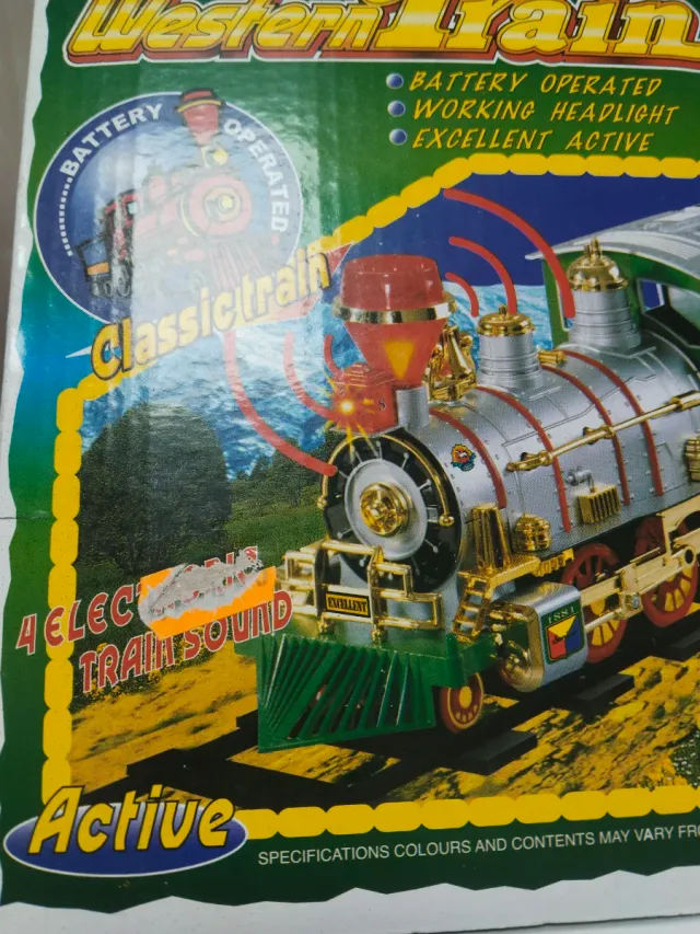 Tren eléctrico clásico Western Train