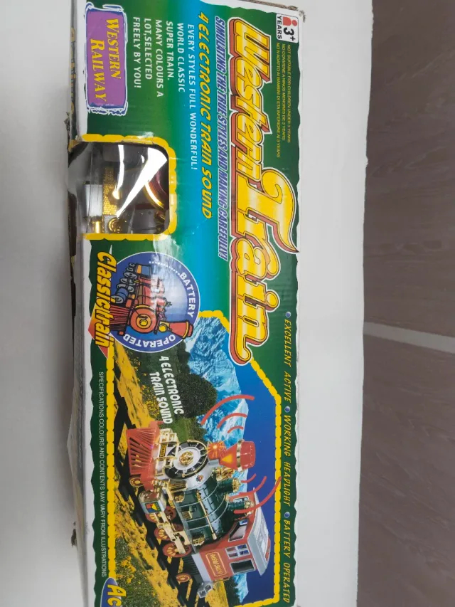 Tren eléctrico clásico Western Train