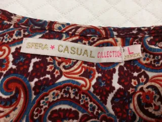 Blusa elegante y alegre de Primavera/Verano Estamp