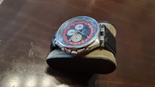 Reloj D&G Cronógrafo Negro y Plateado