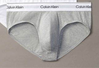 Calvin Klein slip Gris Blanca Talla S