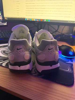 Nike P6000 Metallic Plata y Blanco