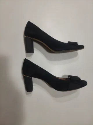 Zapatos Carolina Herrera Talla 37 Negros