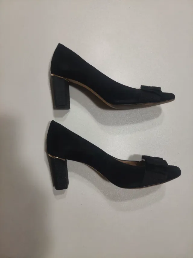 Zapatos Carolina Herrera Talla 37 Negros