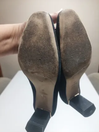 Zapatos Carolina Herrera Talla 37 Negros