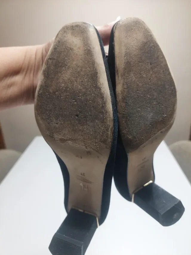 Zapatos Carolina Herrera Talla 37 Negros