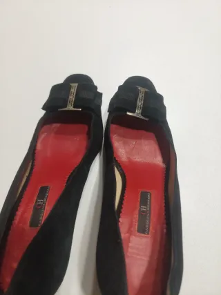 Zapatos Carolina Herrera Talla 37 Negros