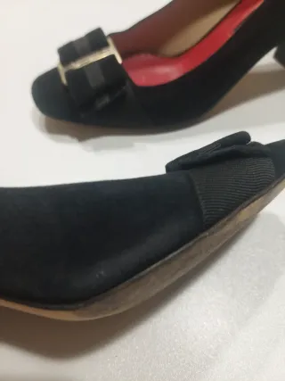 Zapatos Carolina Herrera Talla 37 Negros