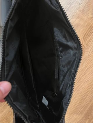 Bandolera The North Face  gris oscuro NUEVA