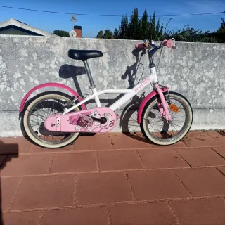 Bicicleta infantil menina rosa
