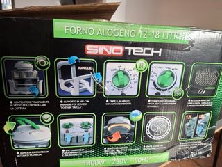 Forno alogeno ventilato Amstrad 12/18L