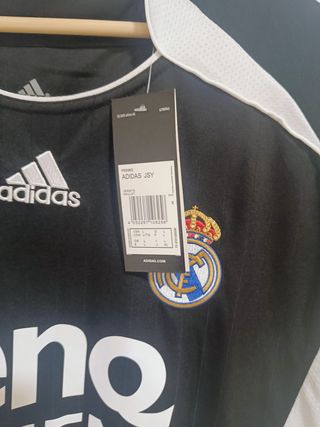 Camiseta Adidas Real Madrid Negra Talla L