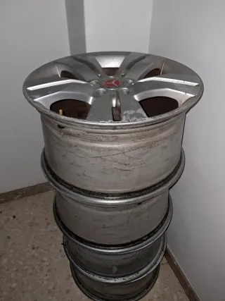 Llantas de aluminio Mercedes 18 (2x9 y 2x9.5)