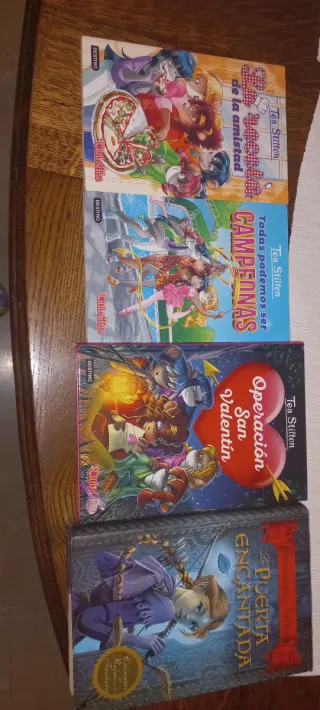 Lote libros  Tea + Geronimo Stilton