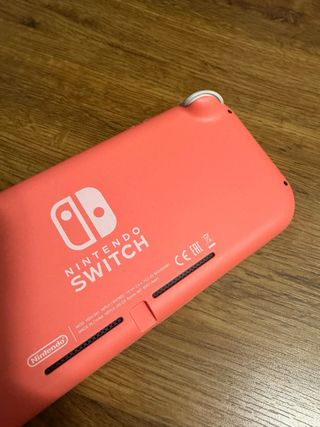 Consola - Nintendo Switch Lite, Portatile, Corallo