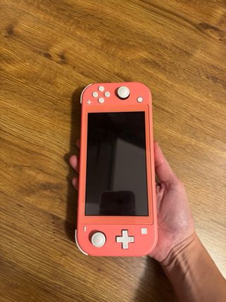 Consola - Nintendo Switch Lite, Portatile, Corallo