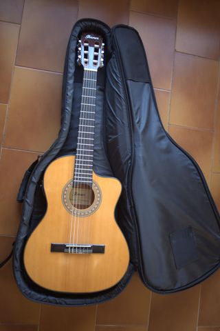 Guitarra Ibañez Electroacústica 3/4 + funda