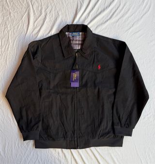 Chaqueta Harrington Polo Ralph Lauren Talla L Negr