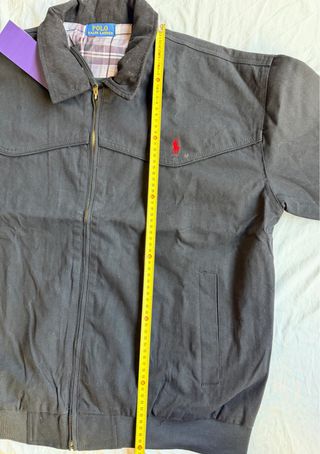 Chaqueta Harrington Polo Ralph Lauren Talla L Negr