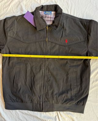 Chaqueta Harrington Polo Ralph Lauren Talla L Negr