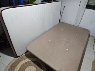 Colchón Cecotec 105x190 + base con patas