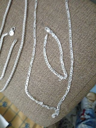 Conjunto de cadena cadena y pulsera