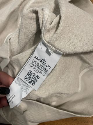 Felpa Stone Island Beige