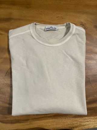 Felpa Stone Island Beige