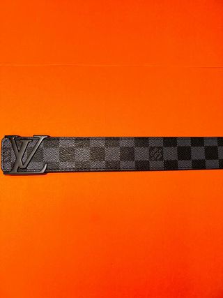 Cinturón Louis Vuitton Damier Graphite