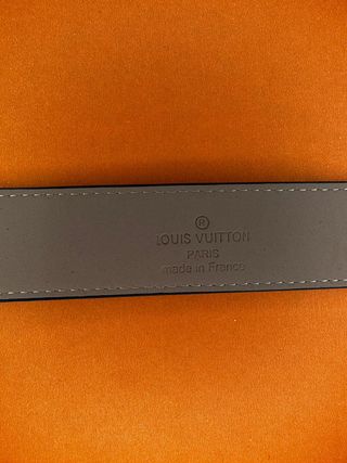 Cinturón Louis Vuitton Damier Graphite