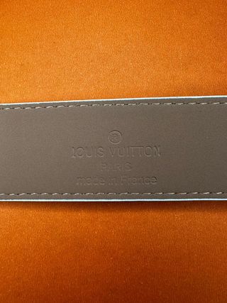 Cinturón Louis Vuitton Damier Graphite