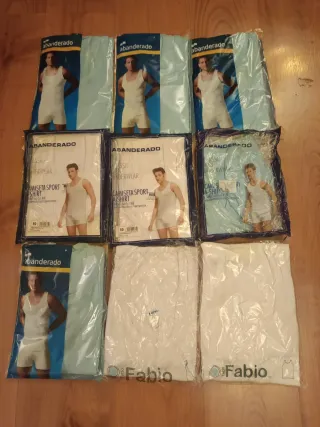 Lote 9 Camisetas Abanderado Talla XL