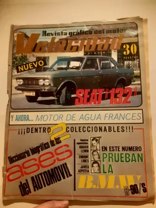 Velocidad Revista del motor n⁰691 Diciembre 1974