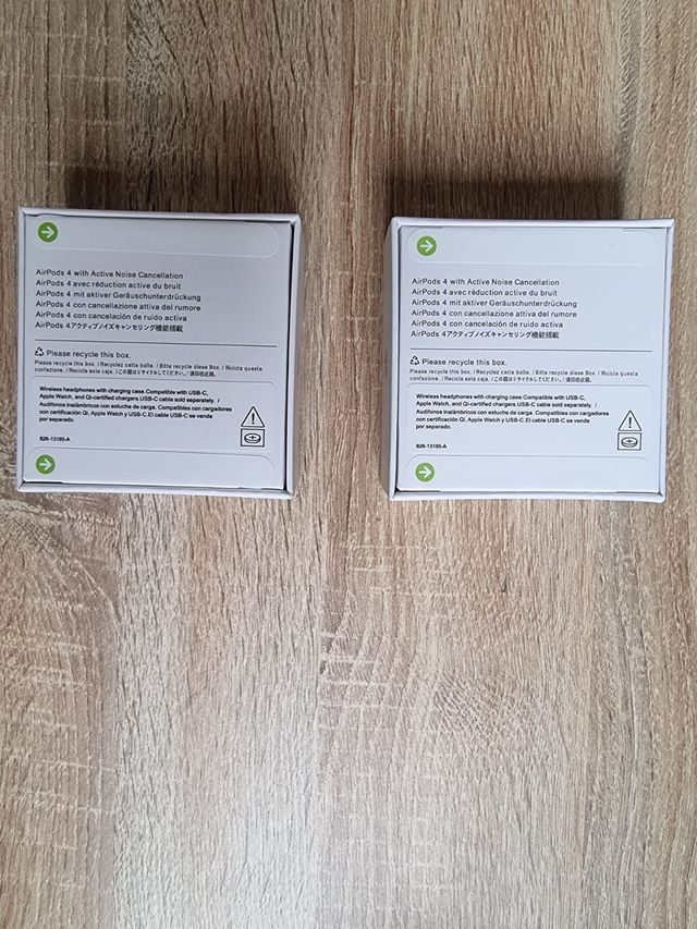 Pack 2 AirPods 4 con Cancelación de Ruido