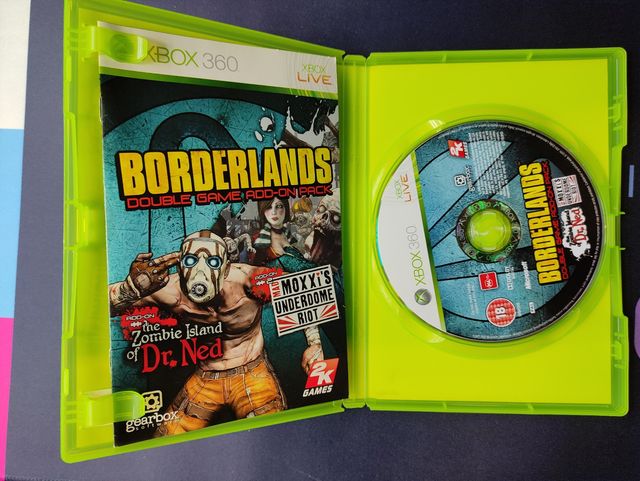 Confezione aggiuntiva per doppio gioco Borderlands per Xbox 360