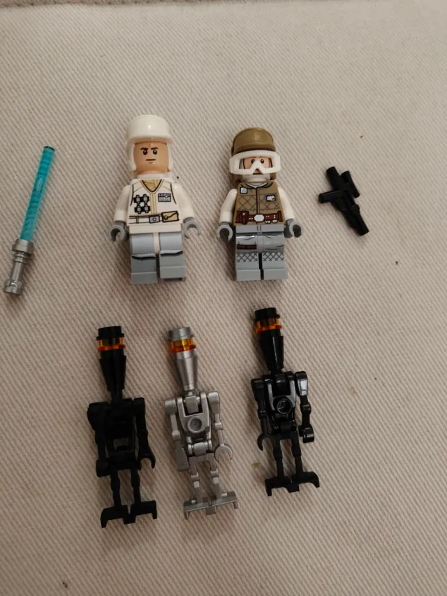 Figuras Lego Star Wars Originales droided y Hoth