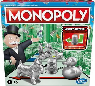 Monopoly Classic, Juego de Mesa para niños, Juego