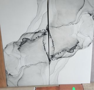 Azulejo diseño mármol gris en porcelanico 60x120