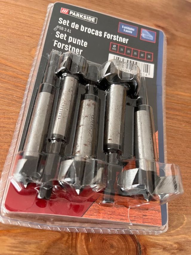 Conjunto de Brocas Forstner Parkside