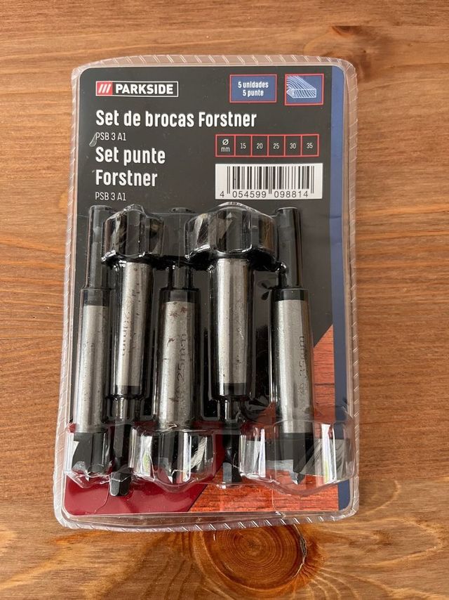 Conjunto de Brocas Forstner Parkside