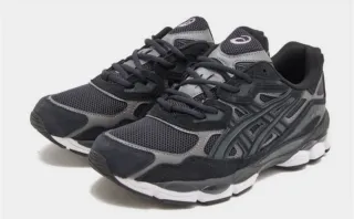 Asics Gel NYC Hombre Negro y Gris