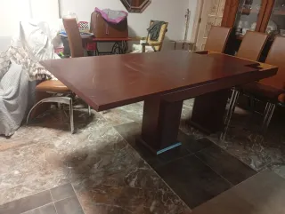 Tavolo da pranzo in legno 6-8 posti Masisas