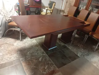 Tavolo da pranzo in legno 6-8 posti Masisas