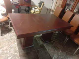 Tavolo da pranzo in legno 6-8 posti Masisas