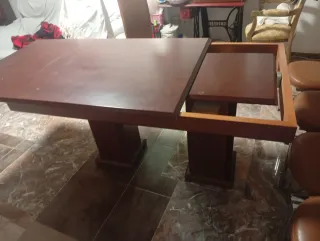 Tavolo da pranzo in legno 6-8 posti Masisas