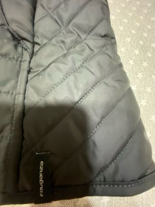 Chaleco acolchado equitación Fouganza negro