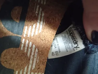 Alpargatas Superdry Azul