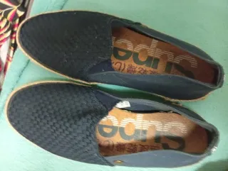 Alpargatas Superdry Azul