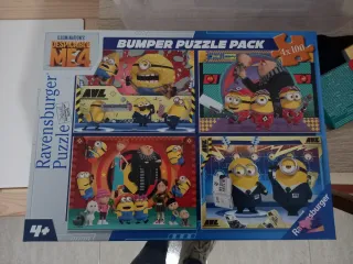 Pack 4 Puzzles Despicable Me 4 Ravensburger